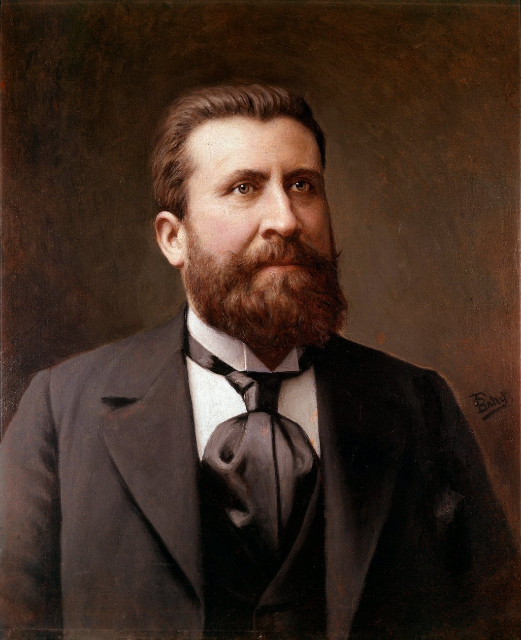 Jean Jaures, yaklaşık 1900 by Jean François Batut