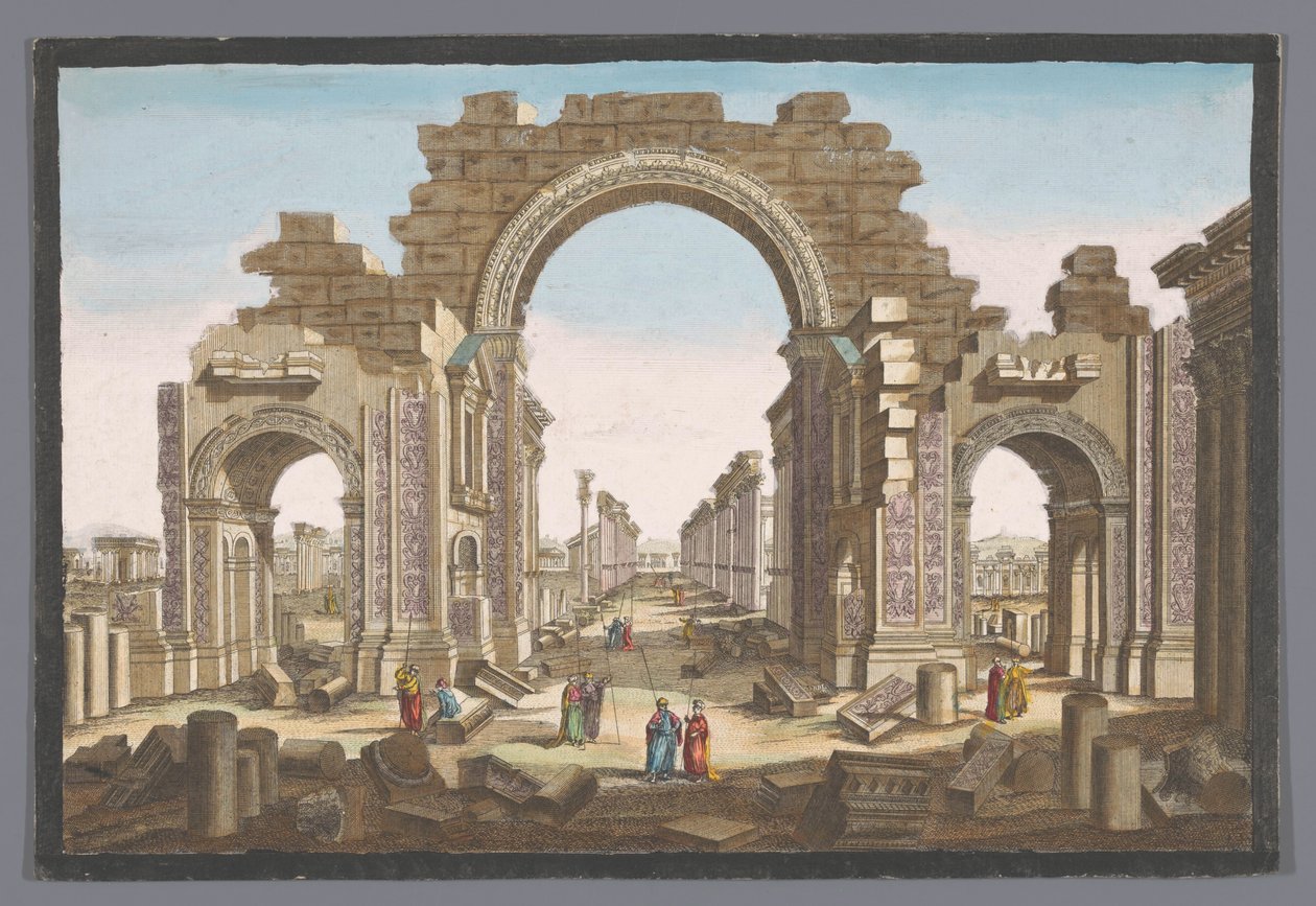 Doğudan görülen Palmyra