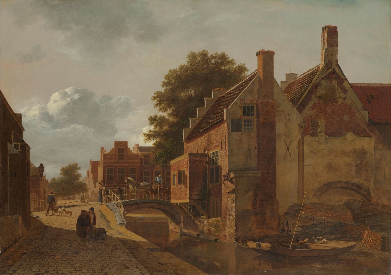 Kalvermarkt, Lahey by Jean François Valois