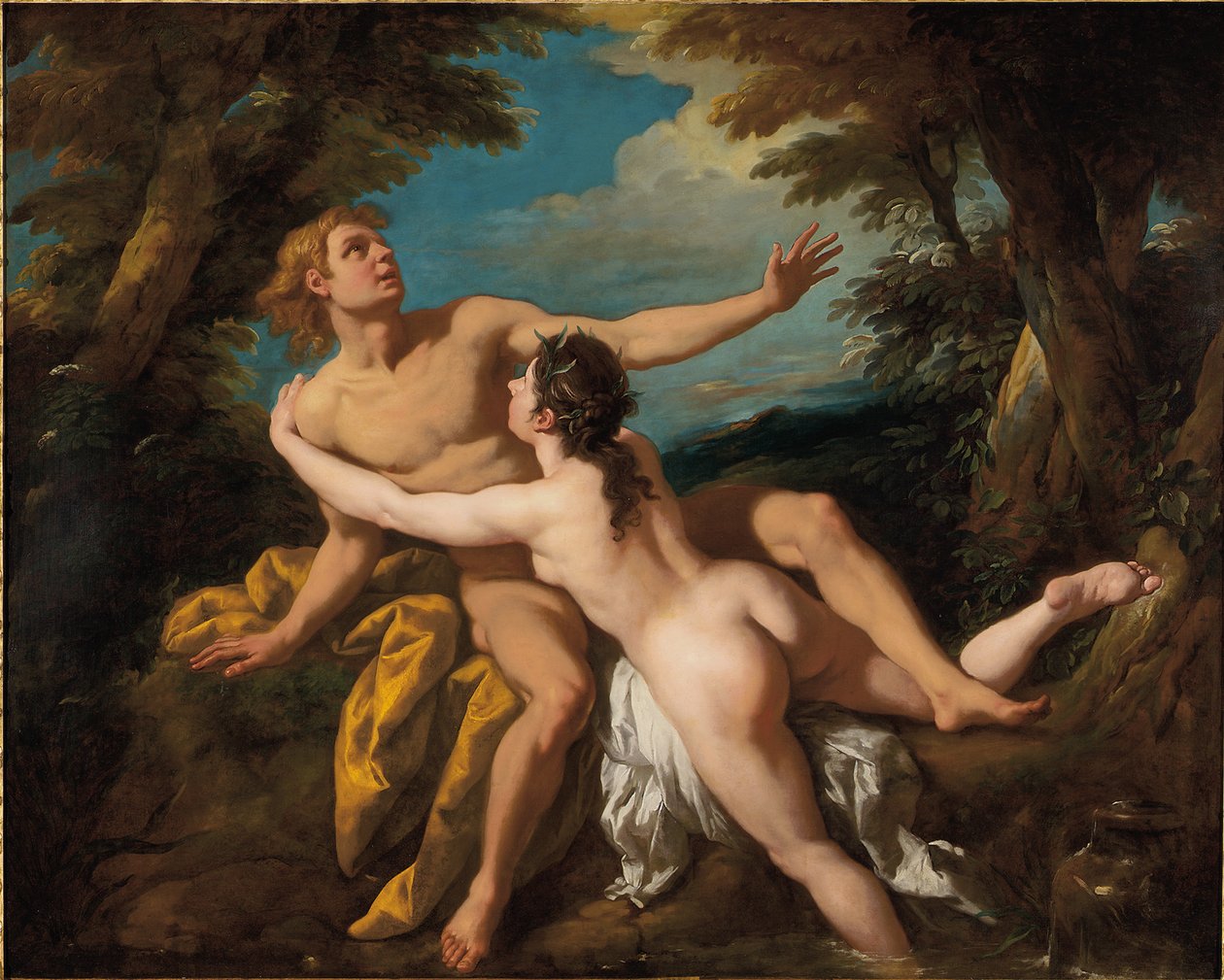 Salmakis ve Hermafrodit by Jean François de Troy