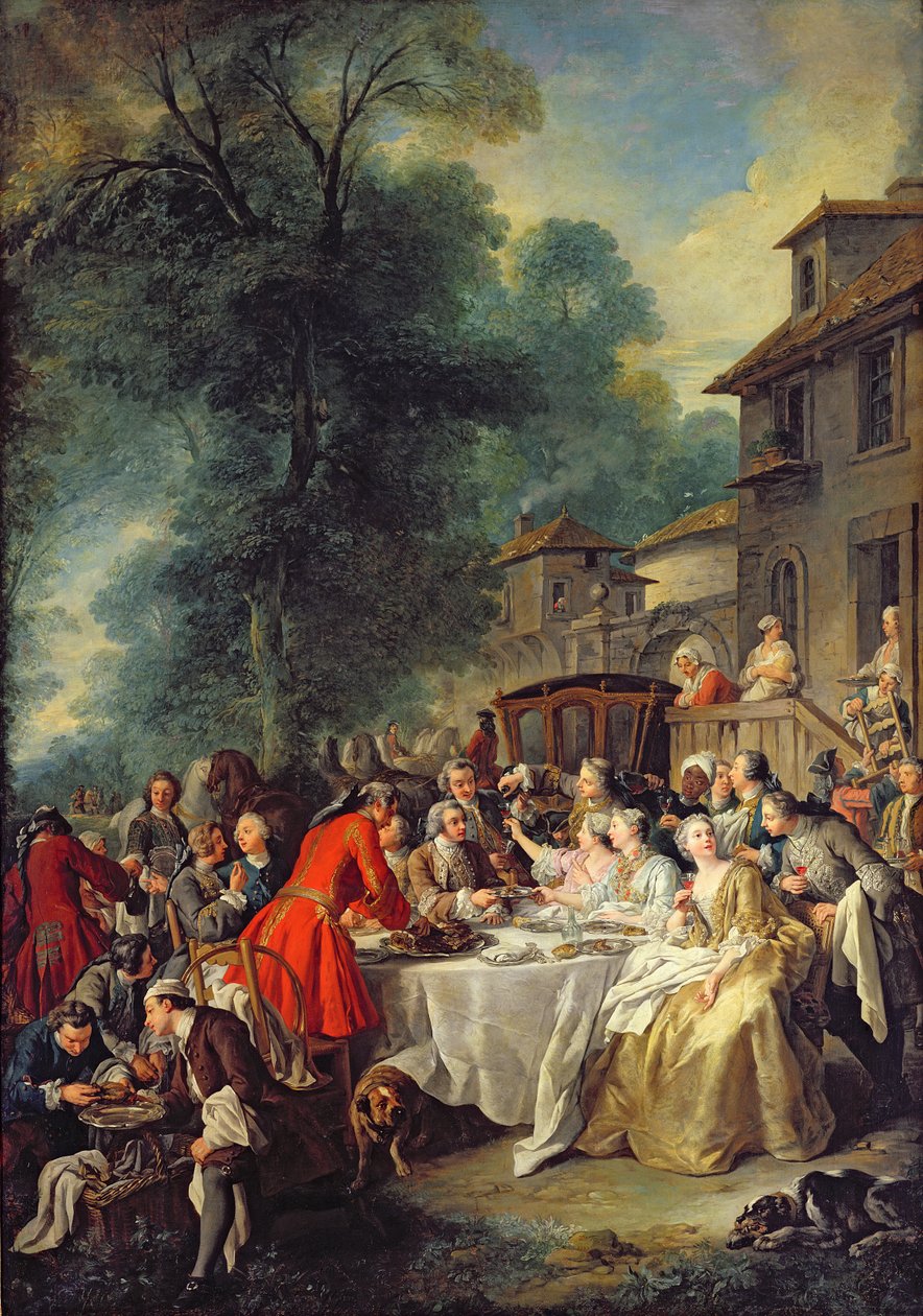 Av Öğle Yemeği, 1737 by Jean François de Troy