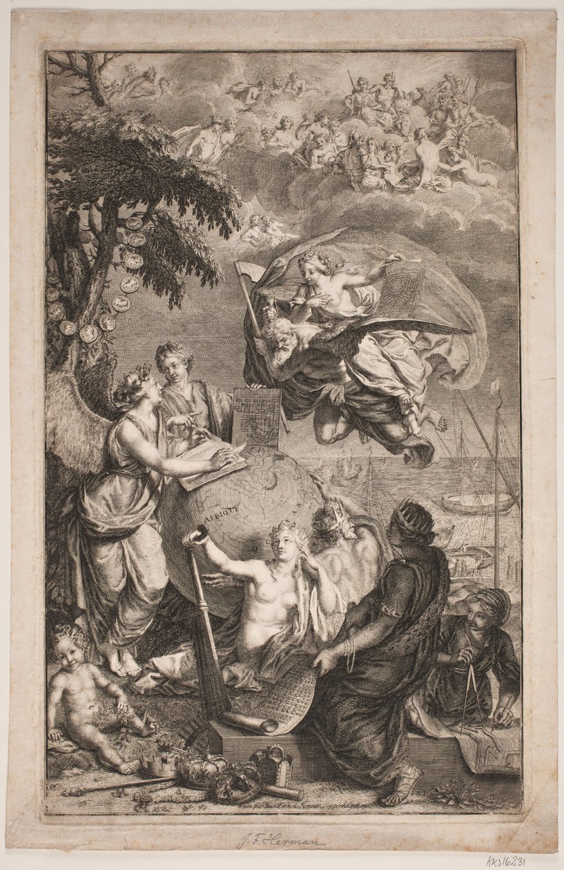 nakliye alegori by Jean Frederic Herman