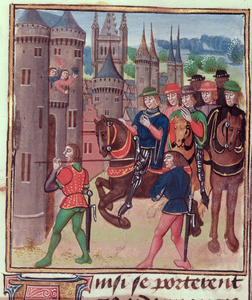 Roy 18 E II f.390 Henry Bolingbroke (Henry IV) Londra