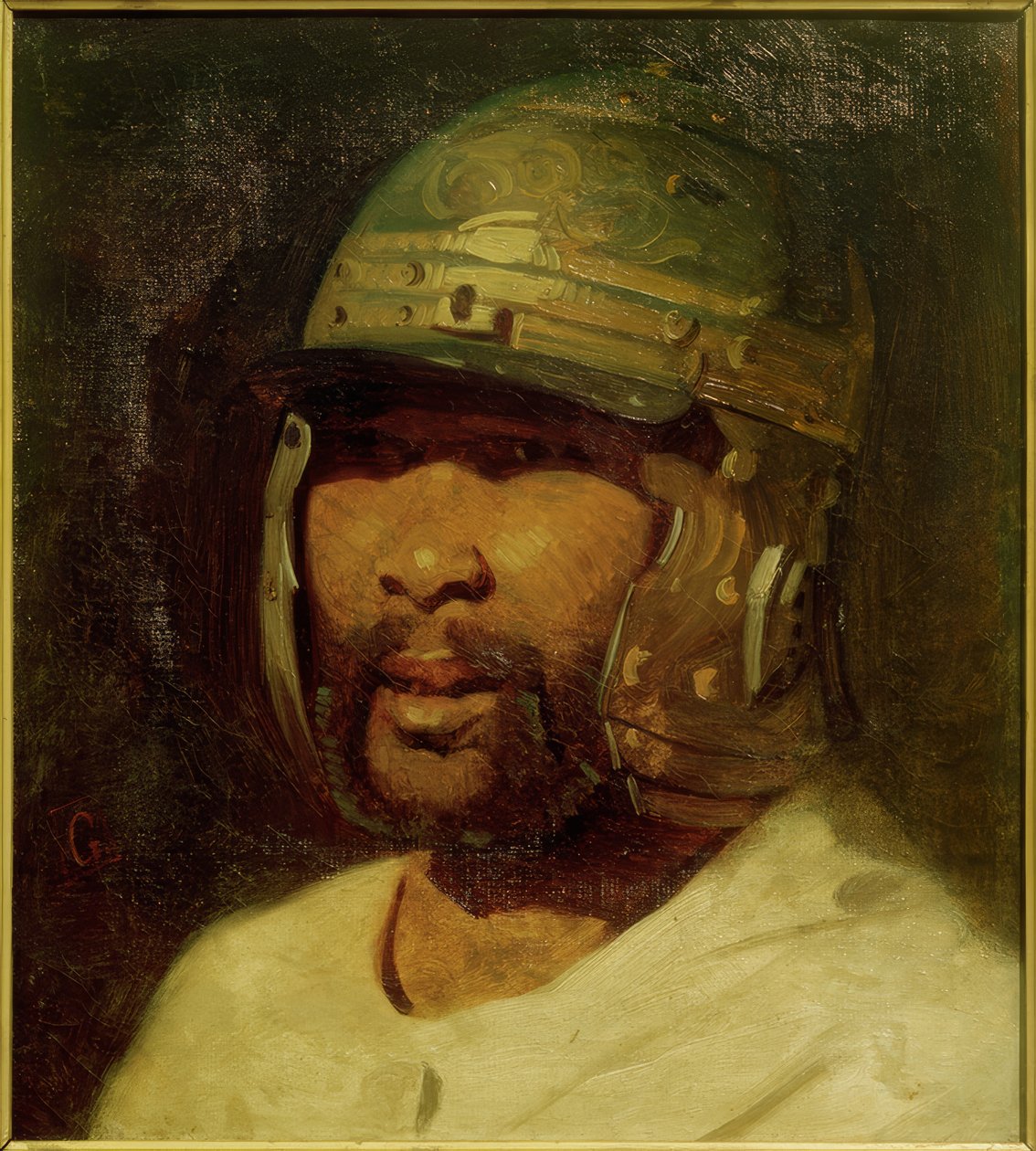 Bir Sarazen Başkanı by Jean Francois Gigoux