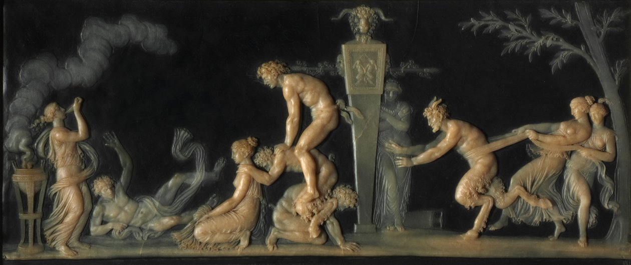 Sıçrayan Kurbağa Oyunu, 1785. by Jean Guillaume Moitte