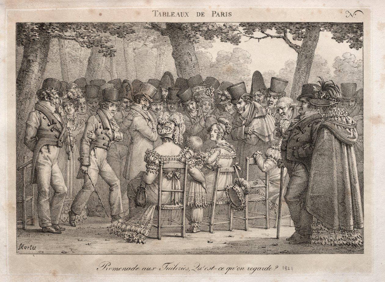 Paris Manzaraları: Tuileries