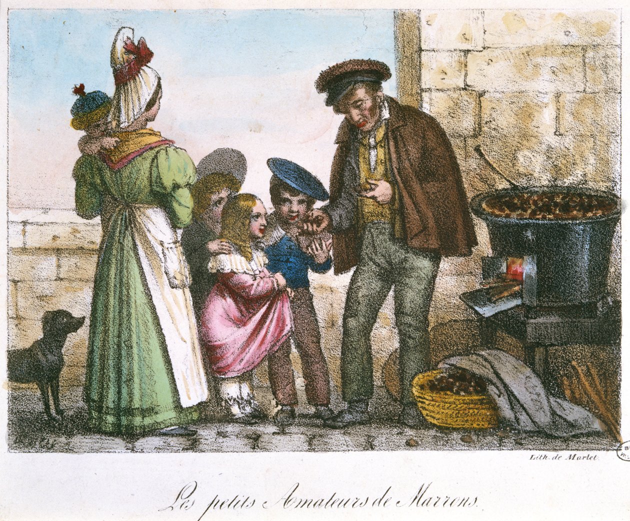 Küçük Kestane Uzmanları, c.1810-20 by Jean Henri Marlet