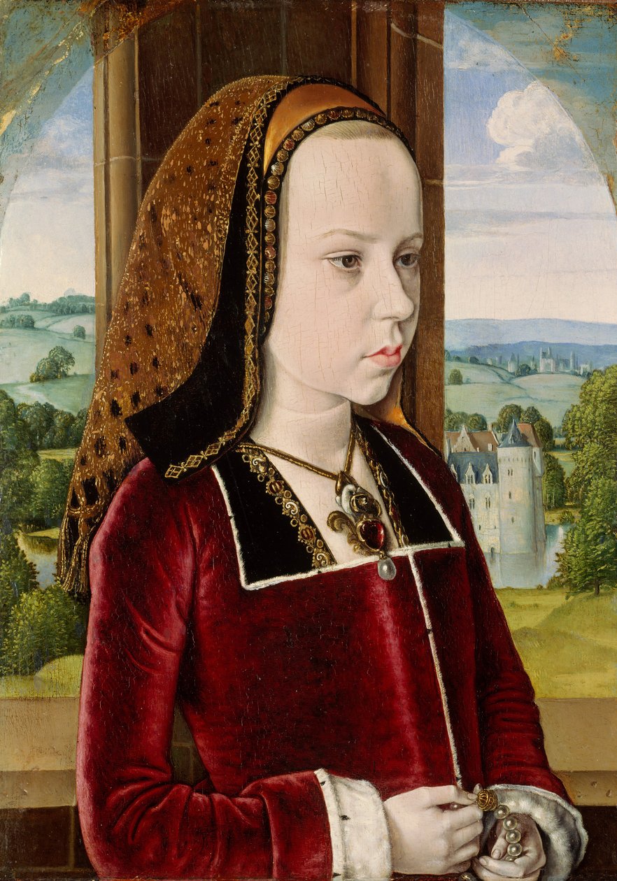 Avusturya Margaret, yaklaşık. 1490. by Jean Hey