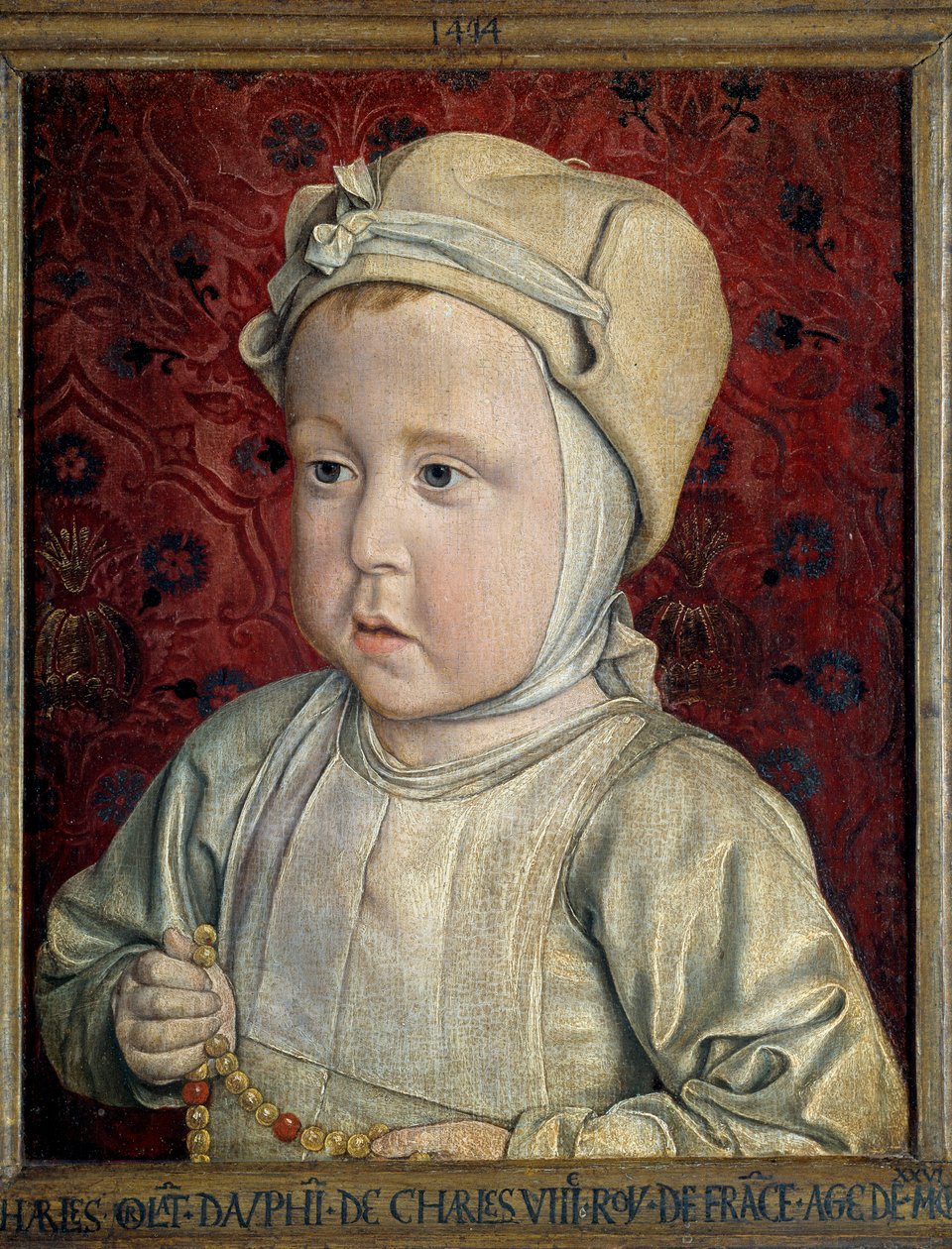 Charles VIII (1470-1498) oğlu yunus Charles Orlant (1492-1495) ve Brittany Anne