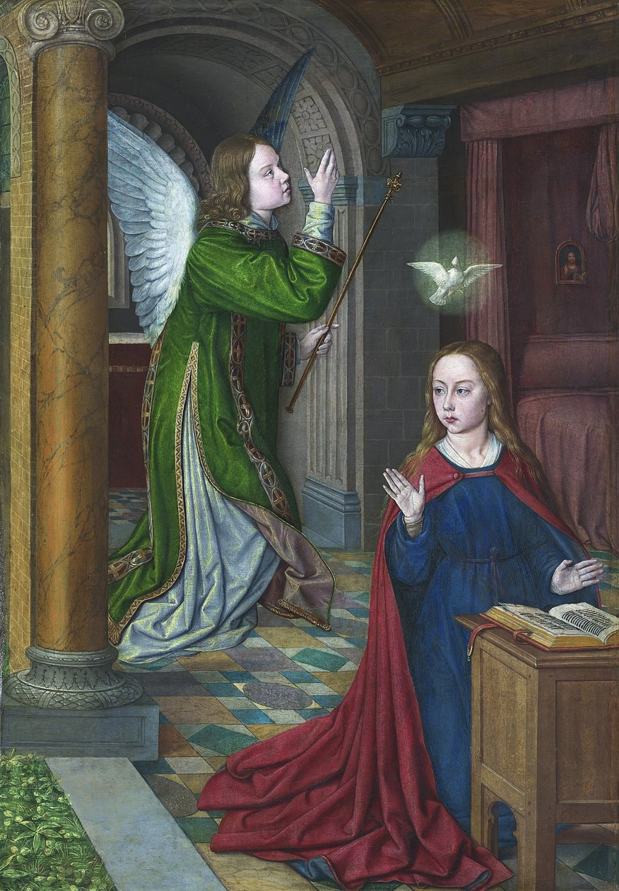 Müjde, 1490-95 by Jean Hey