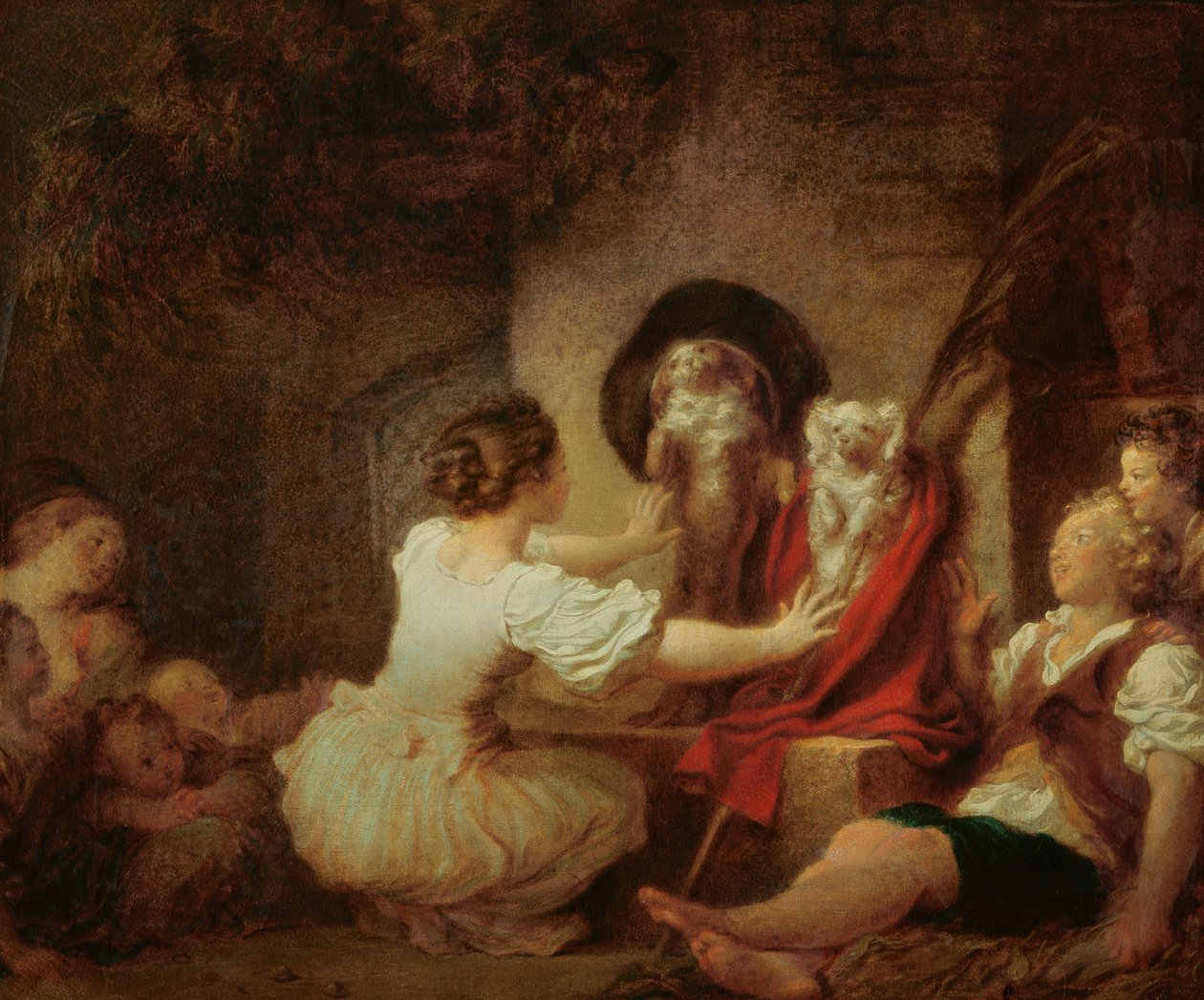 Eğitim Her Şeydir, c.1780 by Jean Honore Fragonard