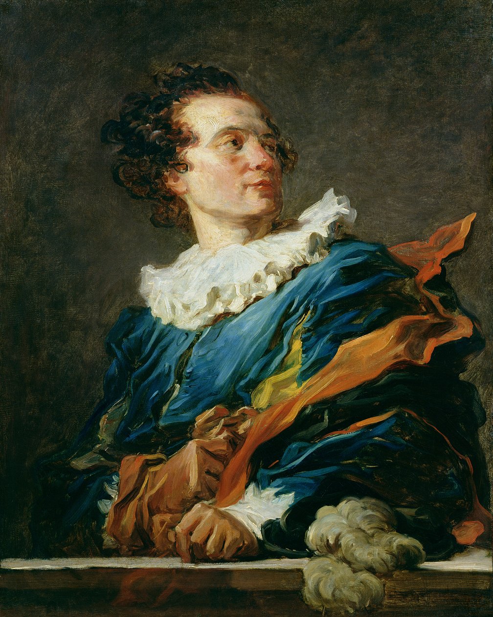 Fantezi Figürü: Saint-Non Başrahibinin Portresi (1727-91) 1769 by Jean Honore Fragonard