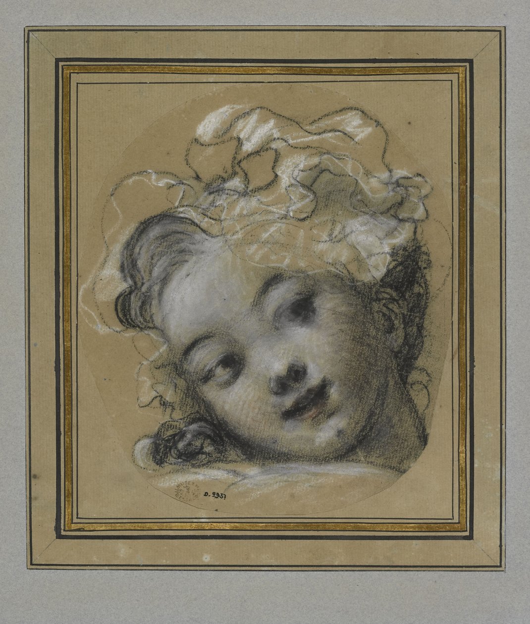 Bonnetli kız by Jean Honore Fragonard