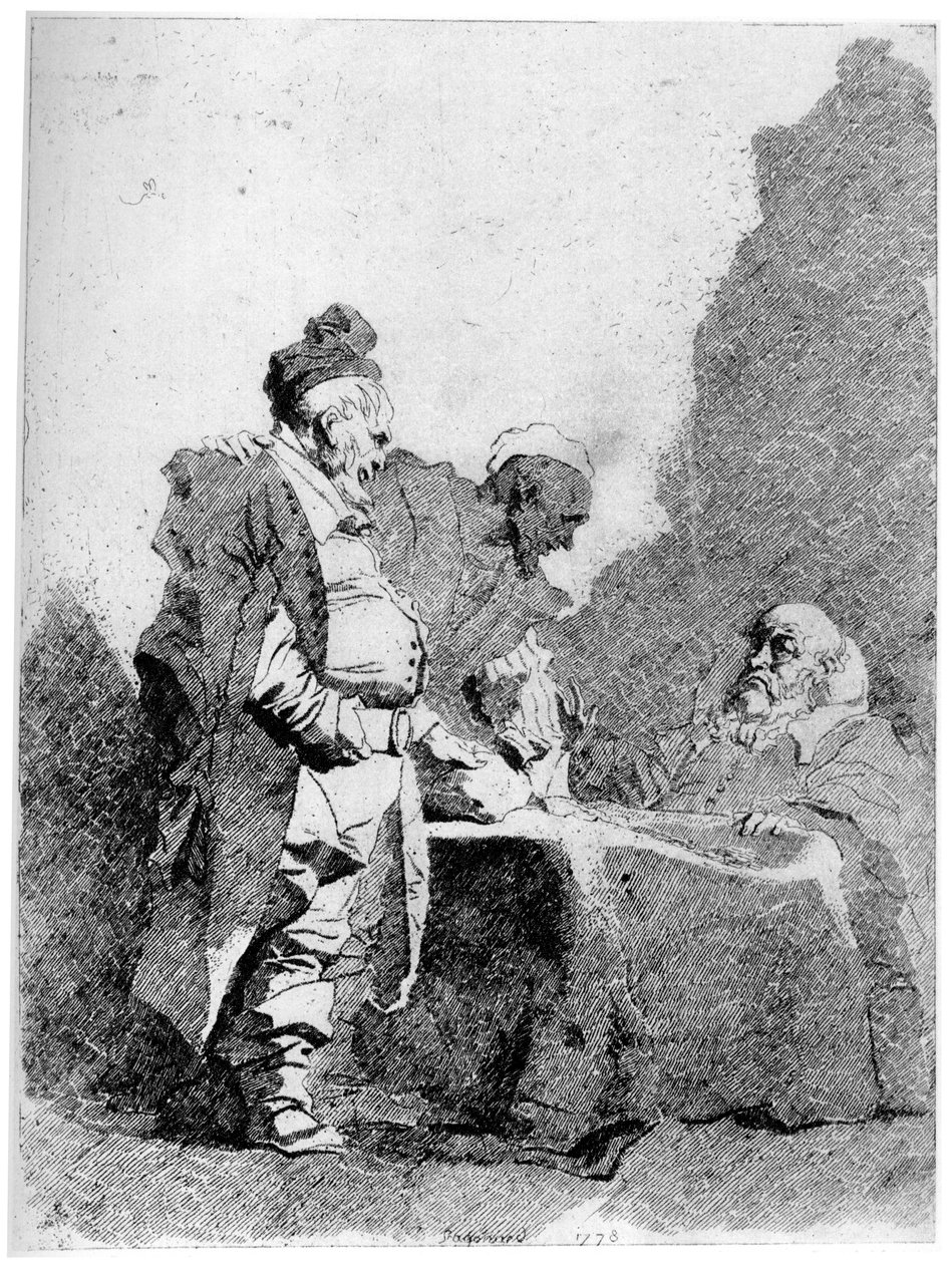 Tüccarlar, c1750-1800, 1924 by Jean Honore Fragonard