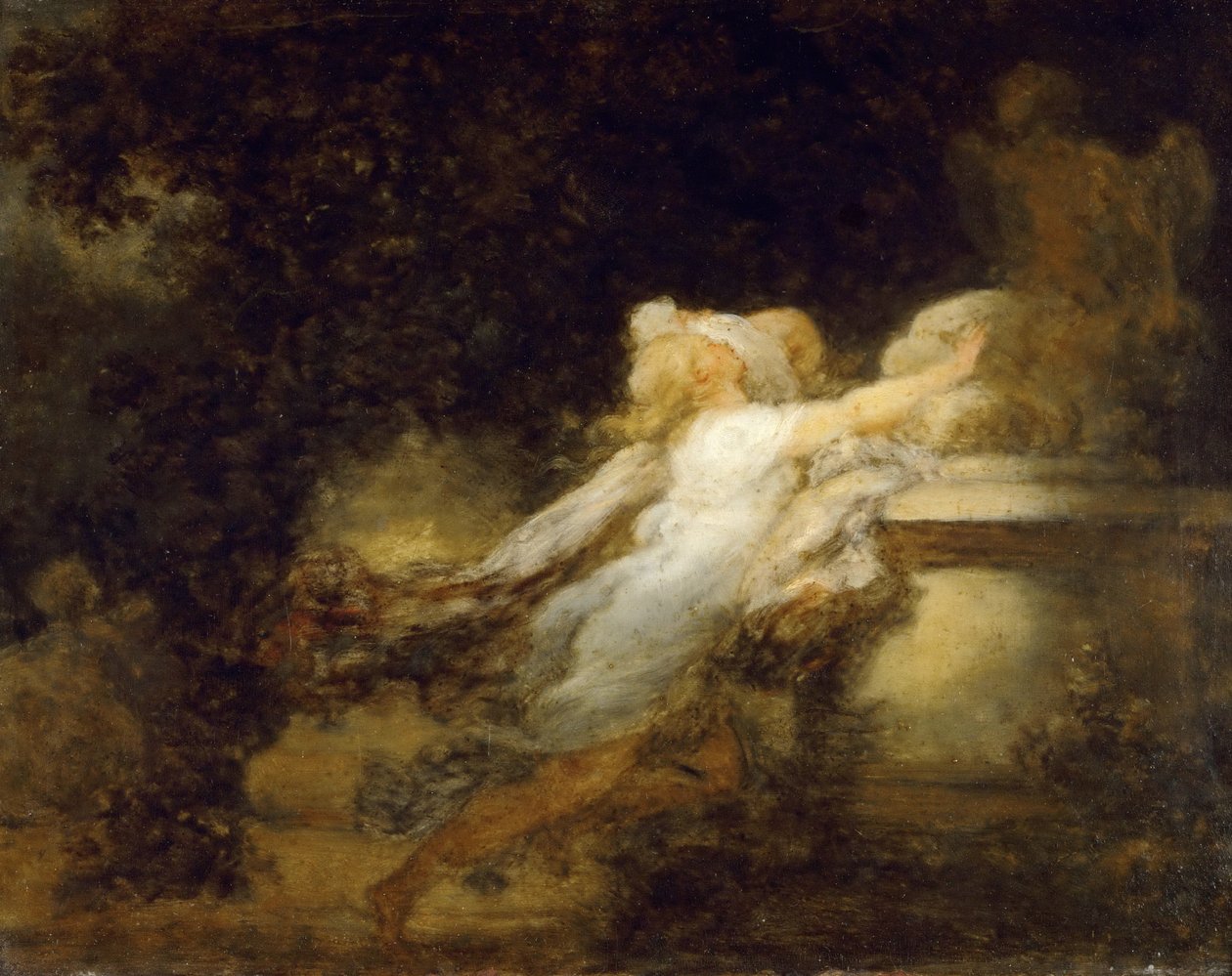 Aşk Sözü Sevme arzusu by Jean Honore Fragonard