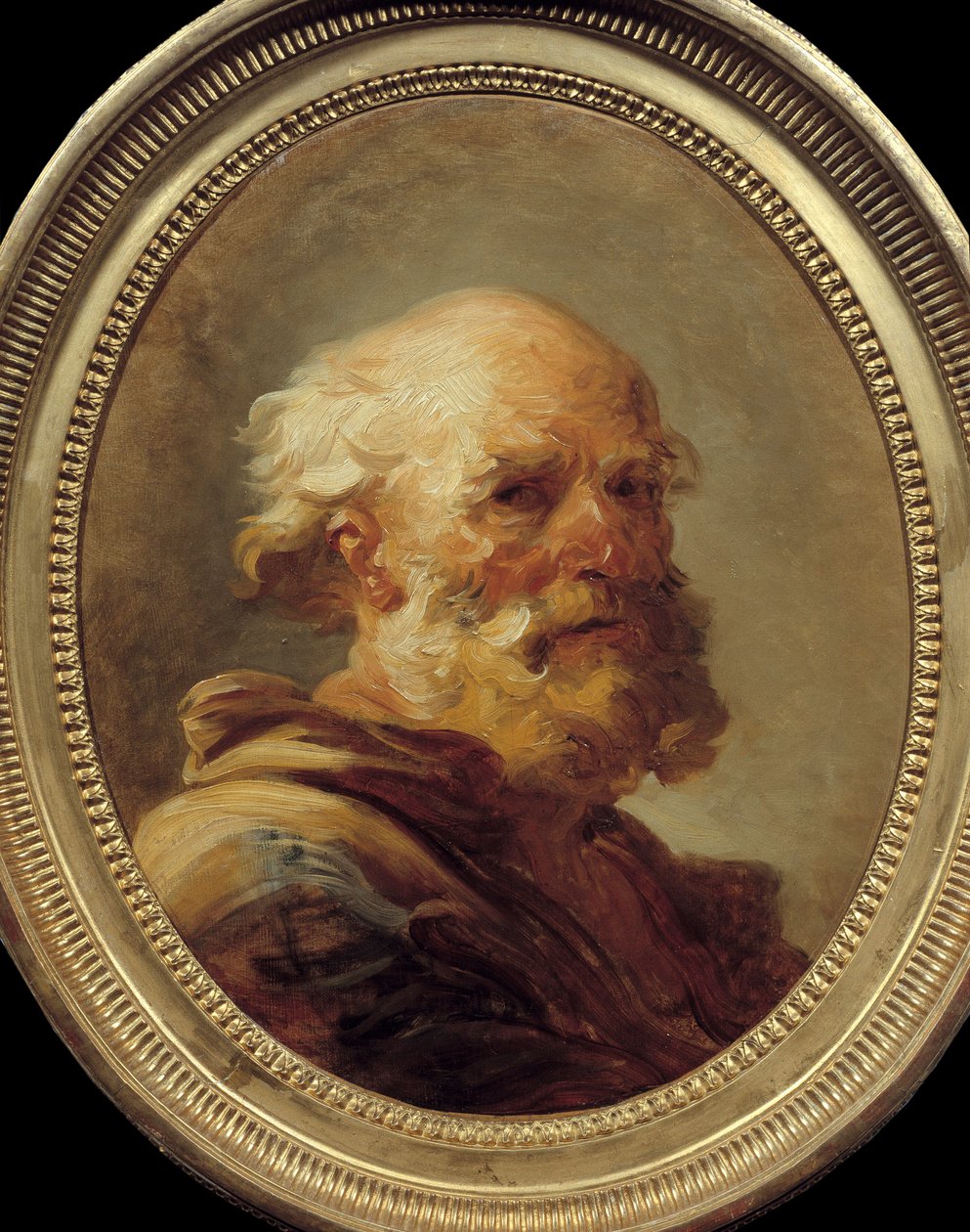 Yaşlı adamın kafası. Jean Honore Fragonard