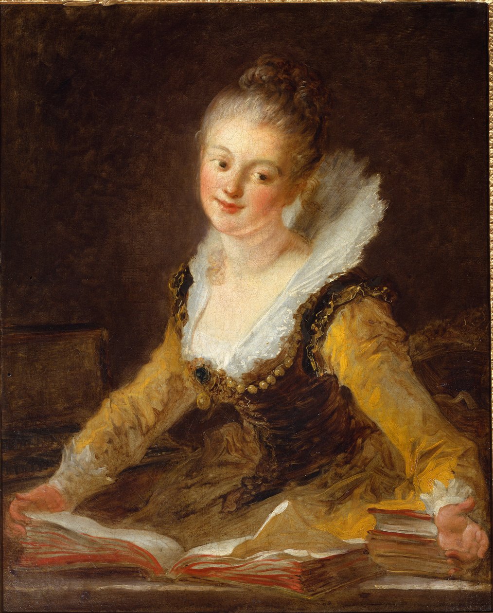 Ders çalışma by Jean Honore Fragonard