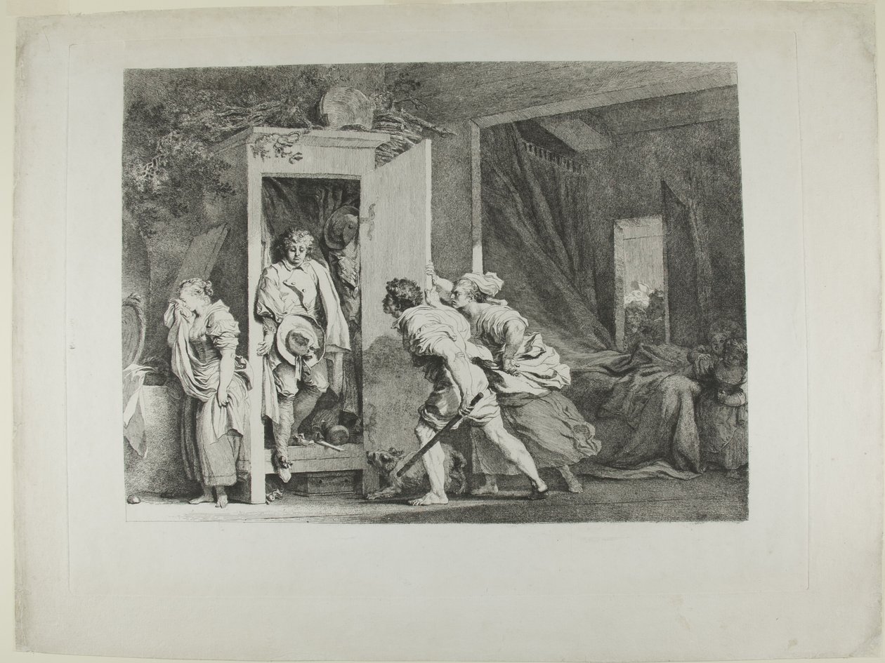 Armoire by Jean Honore Fragonard