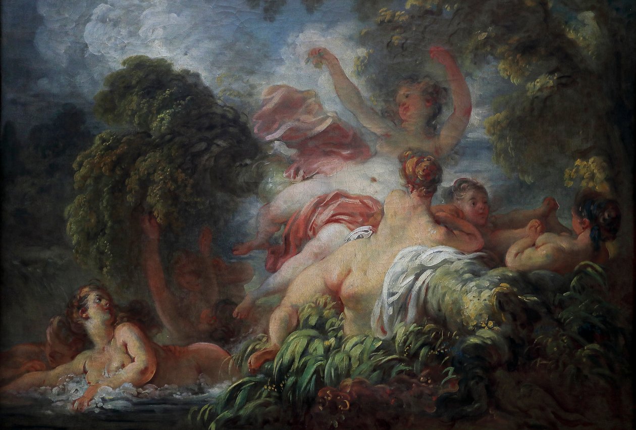 Yıkananlar by Jean Honore Fragonard
