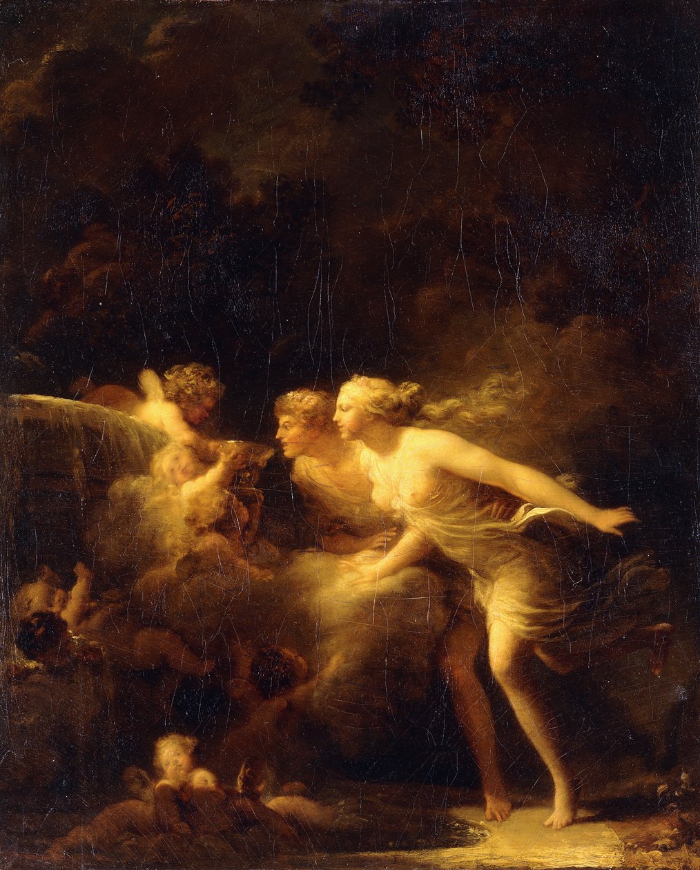 Aşk Çeşmesi, 1780"ler by Jean Honore Fragonard