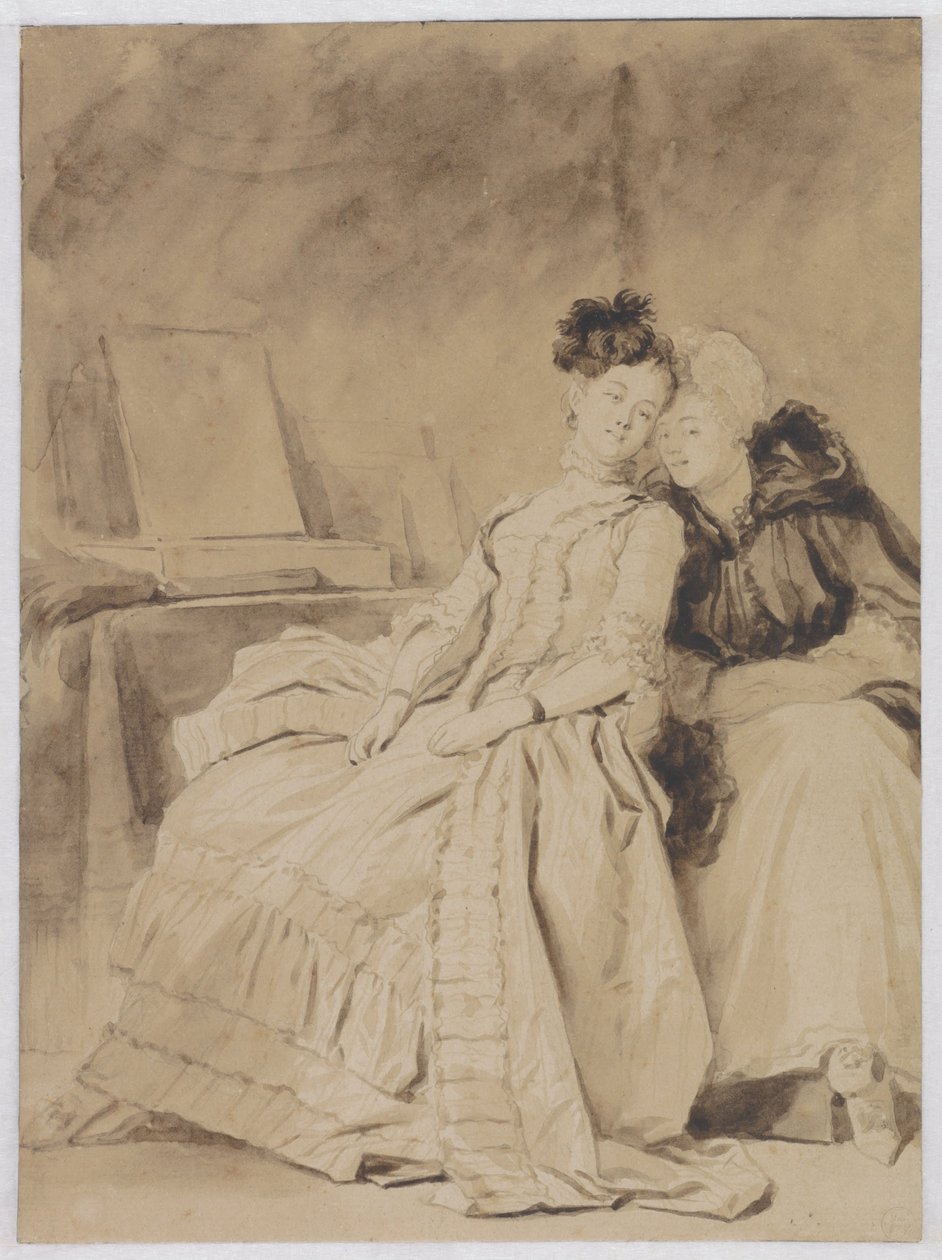 Mahrem Konuşma, yaklaşık 1778 by Jean Honore Fragonard