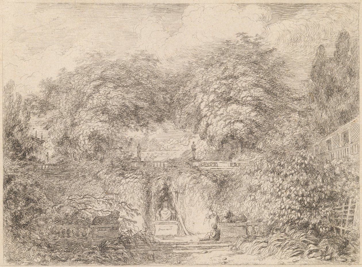 Küçük Park (Le petite parc) by Jean Honore Fragonard