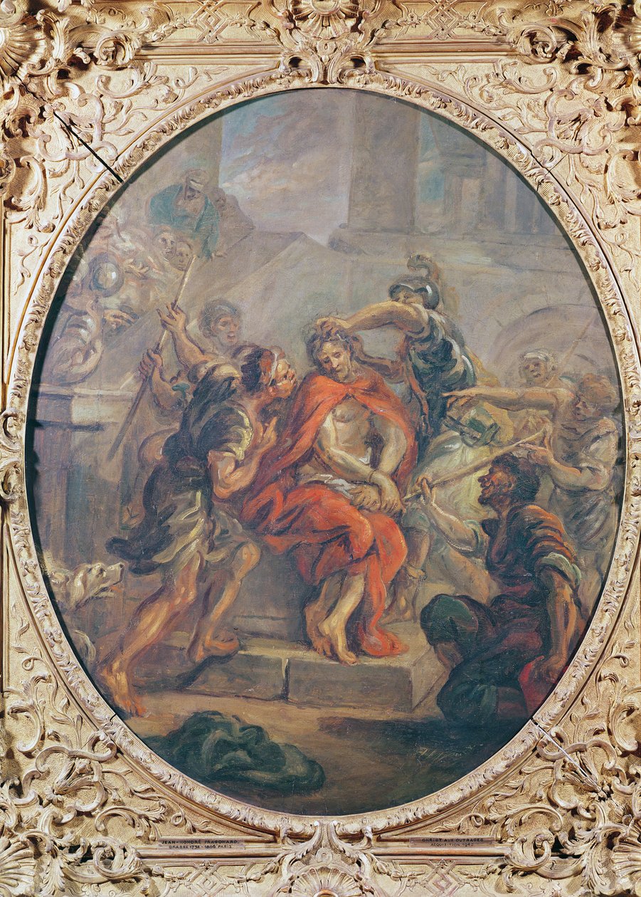 İsa'nın Alaycılığı (tuval üzerine yağlı boya) by Jean Honore Fragonard