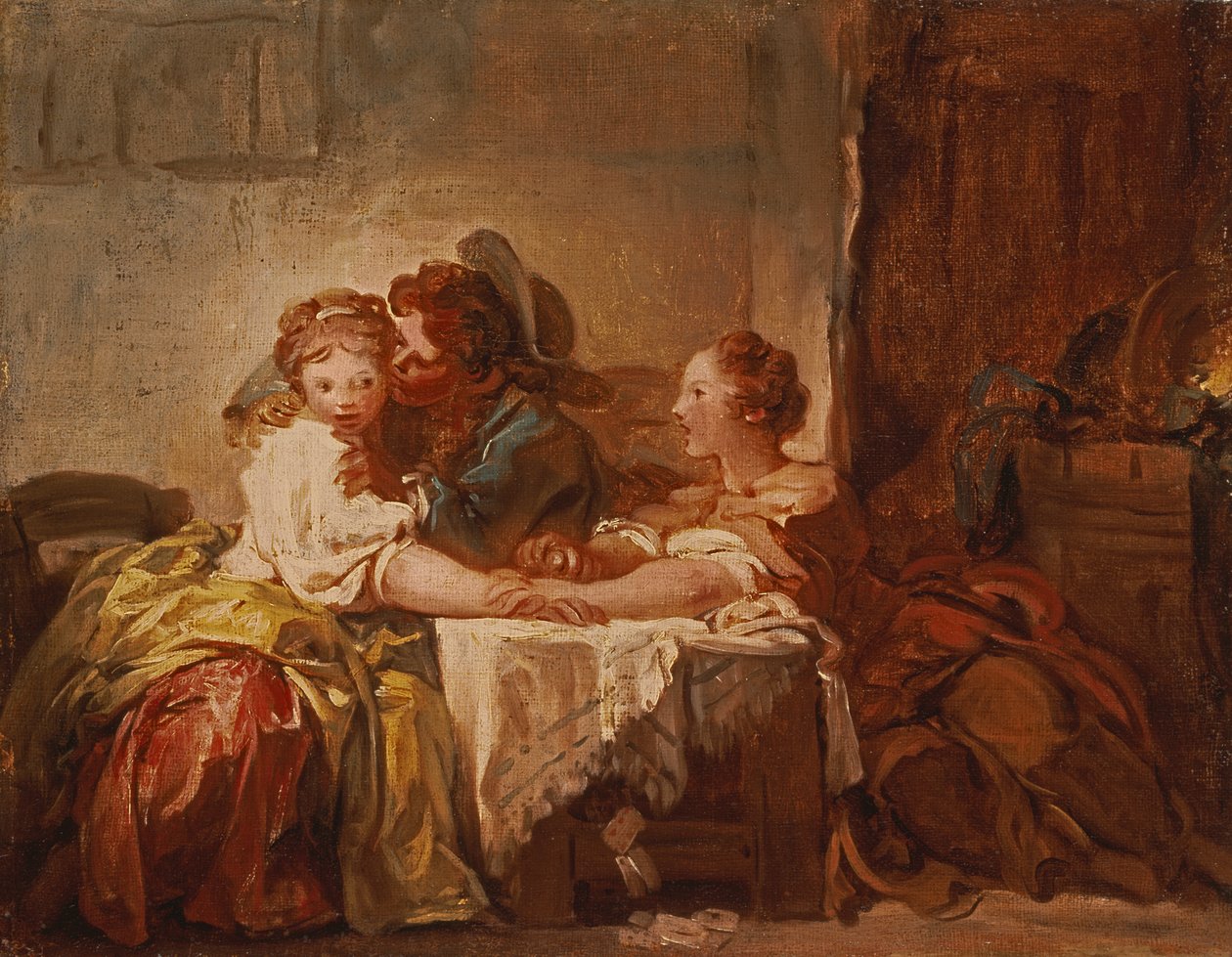 Bir Öpücük Ödülü, 1760 by Jean Honore Fragonard