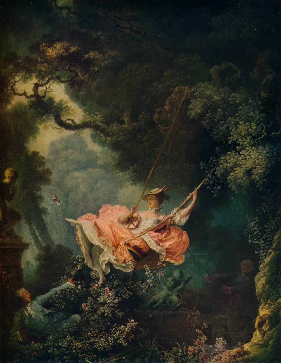 Salıncak, c1767 by Jean Honore Fragonard