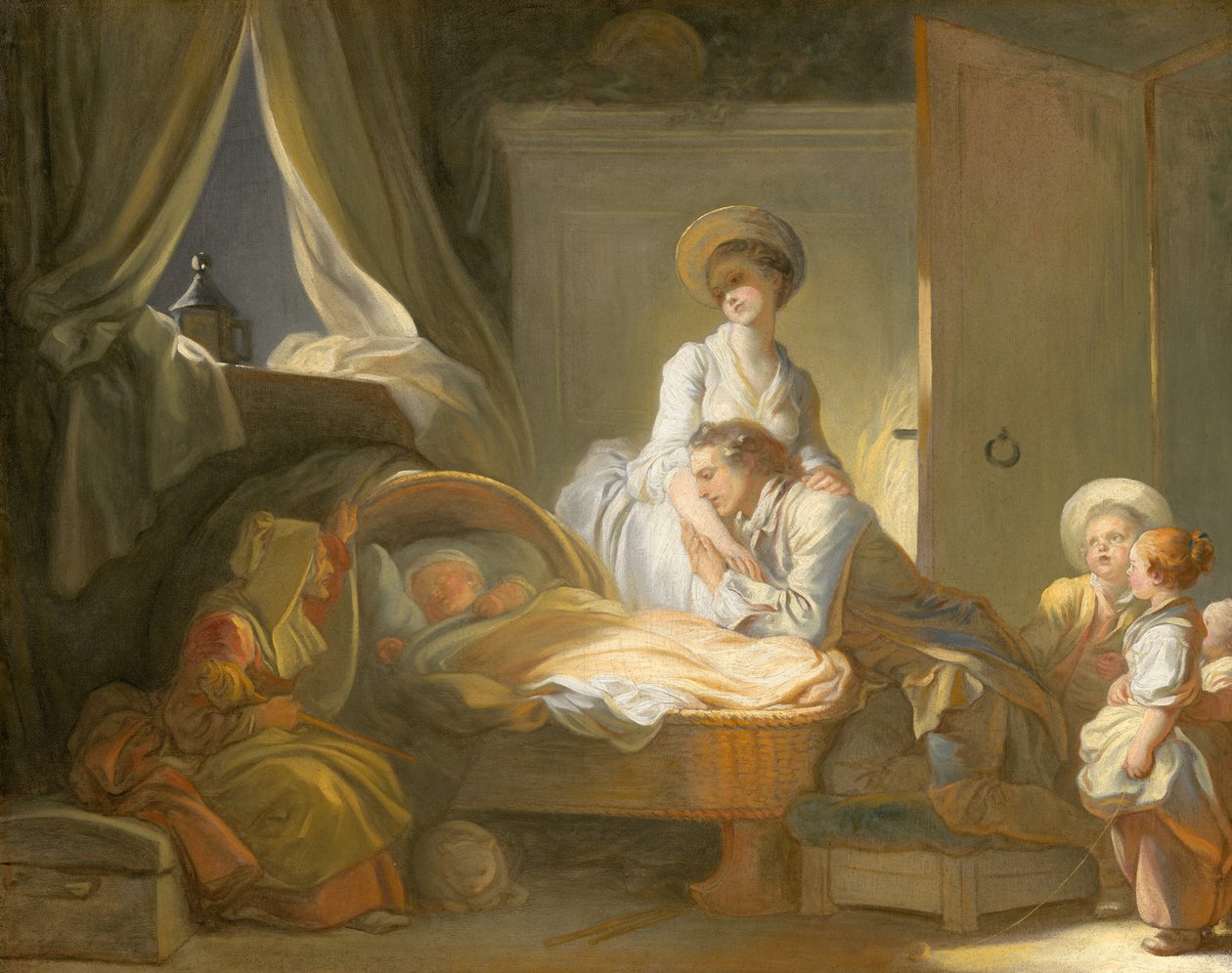 Kreş Ziyareti by Jean Honore Fragonard