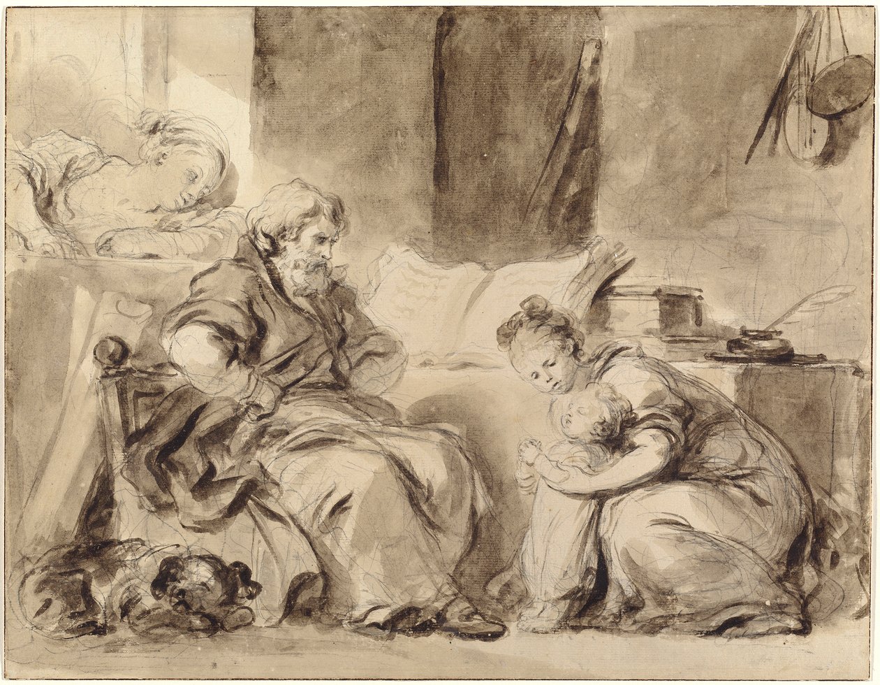 Bilinmeyen resim by Jean Honore Fragonard