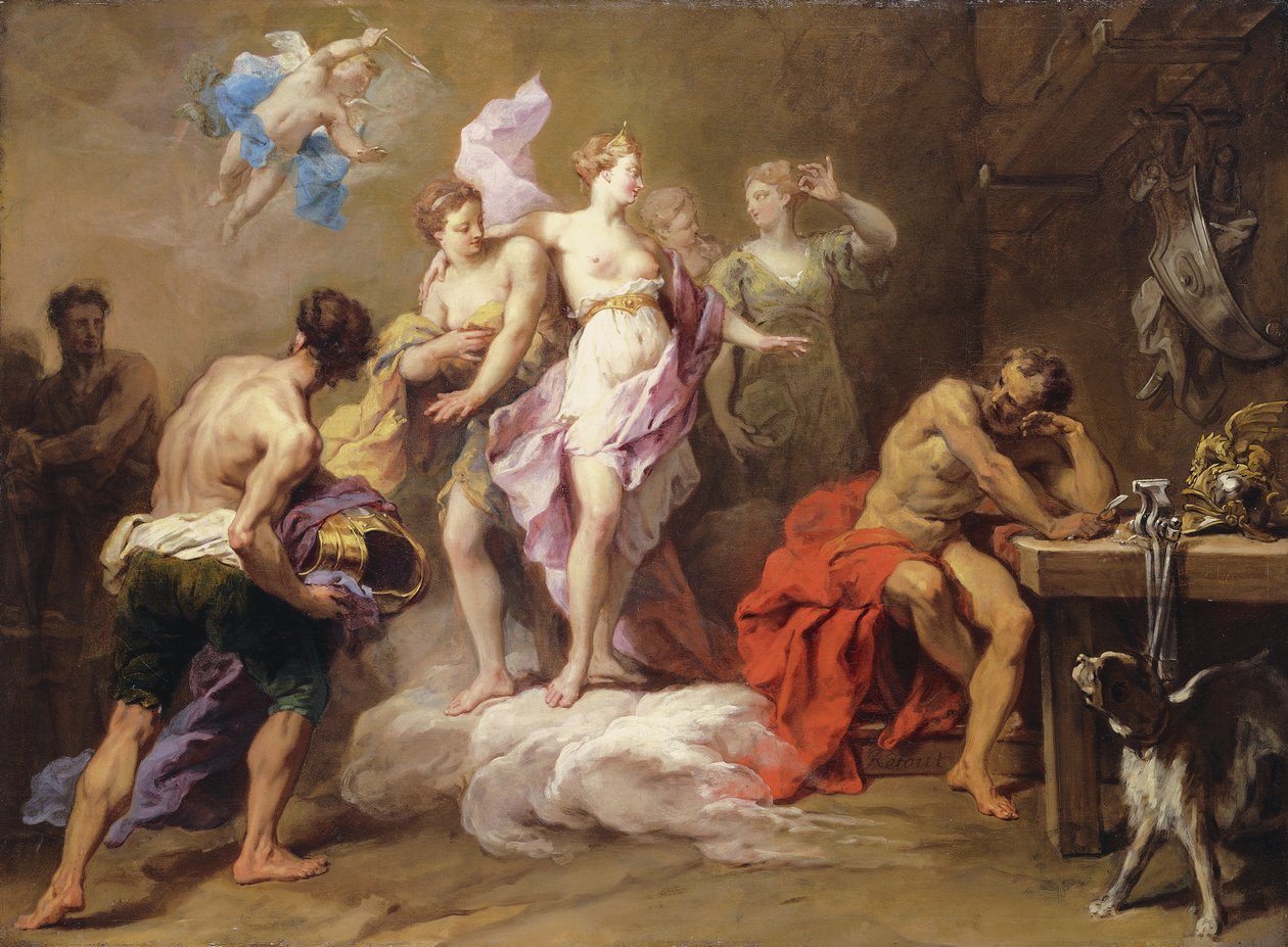 Venüs, Aeneas için Vulcan
