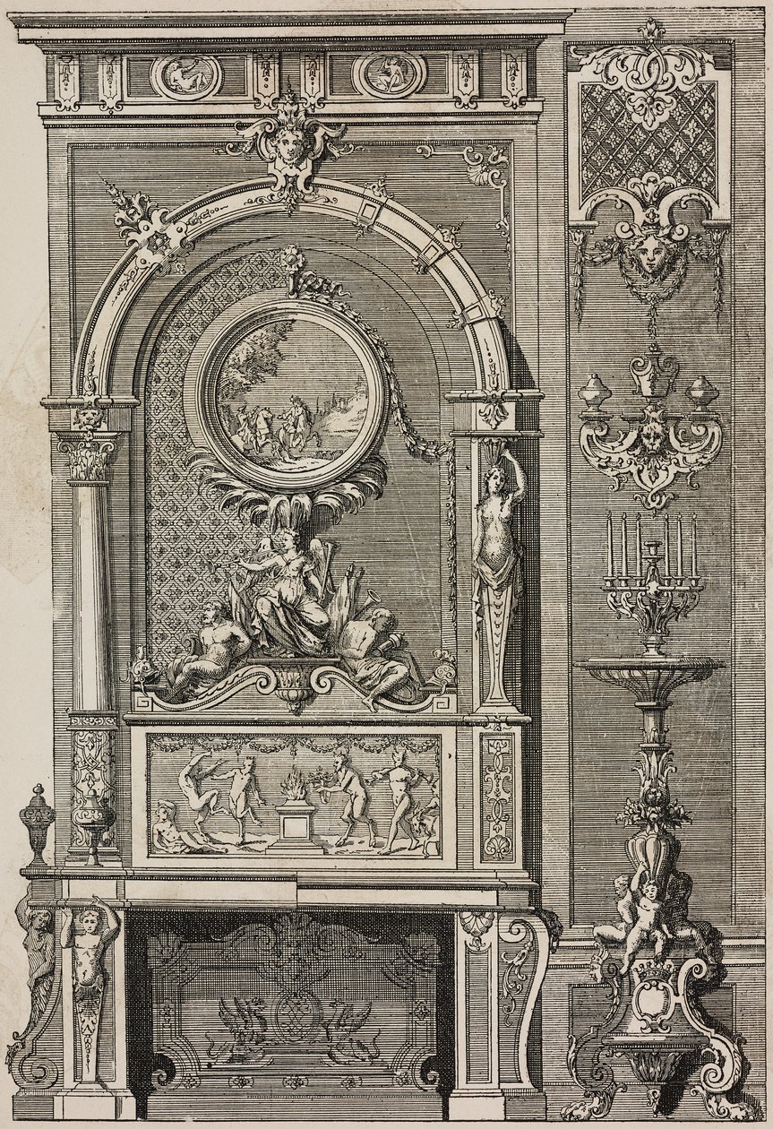 Şömine, Jean Berain (1640-1711), L