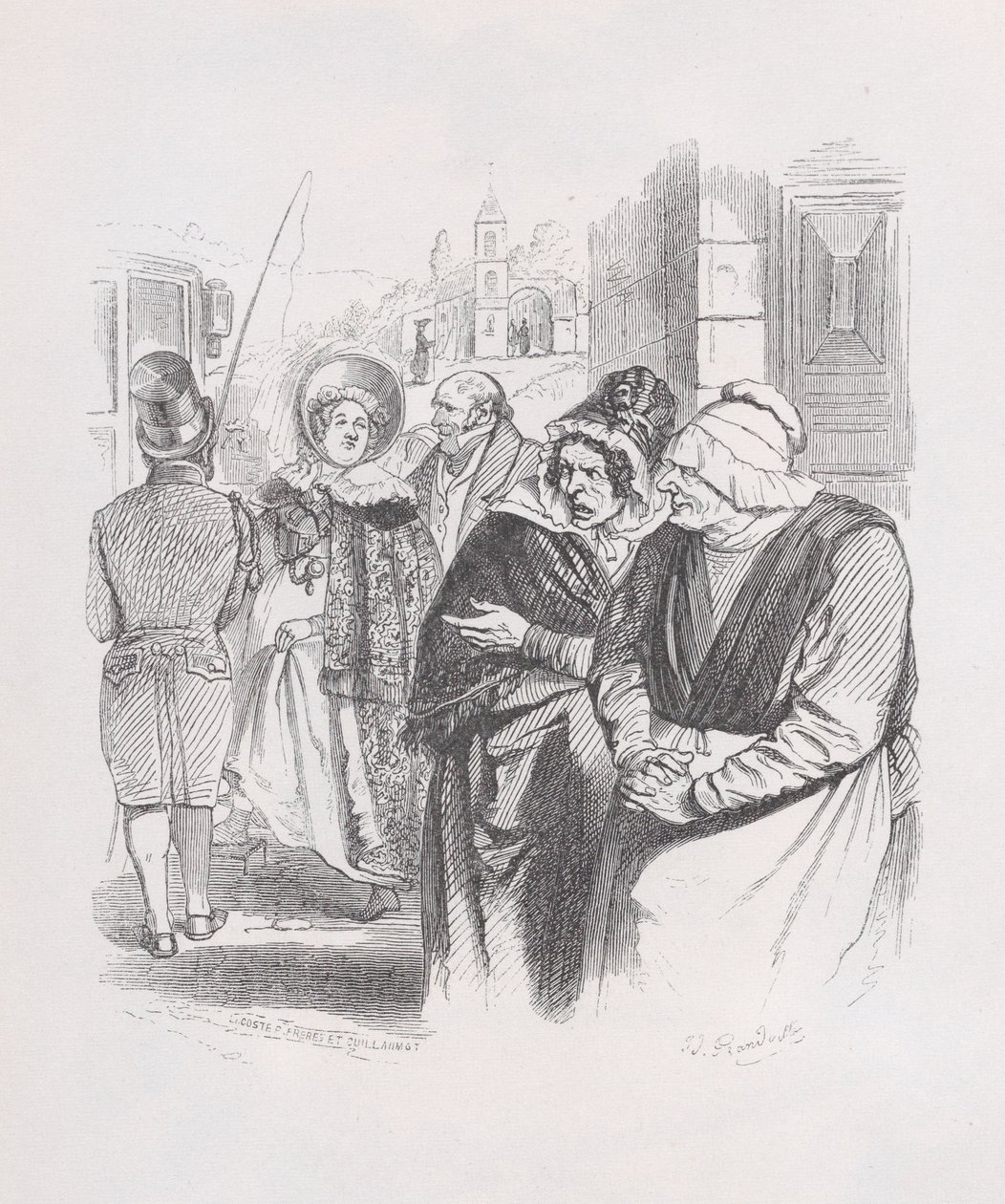 Gotton, The Complete Works of Béranger, 1836. by Jean Ignace Isidore Gérard