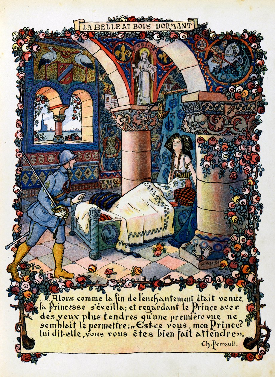 'L'alsace Happy' kitabının ön yüzü, Editions Floury by Jean Jacques (1873 1951) Waltz