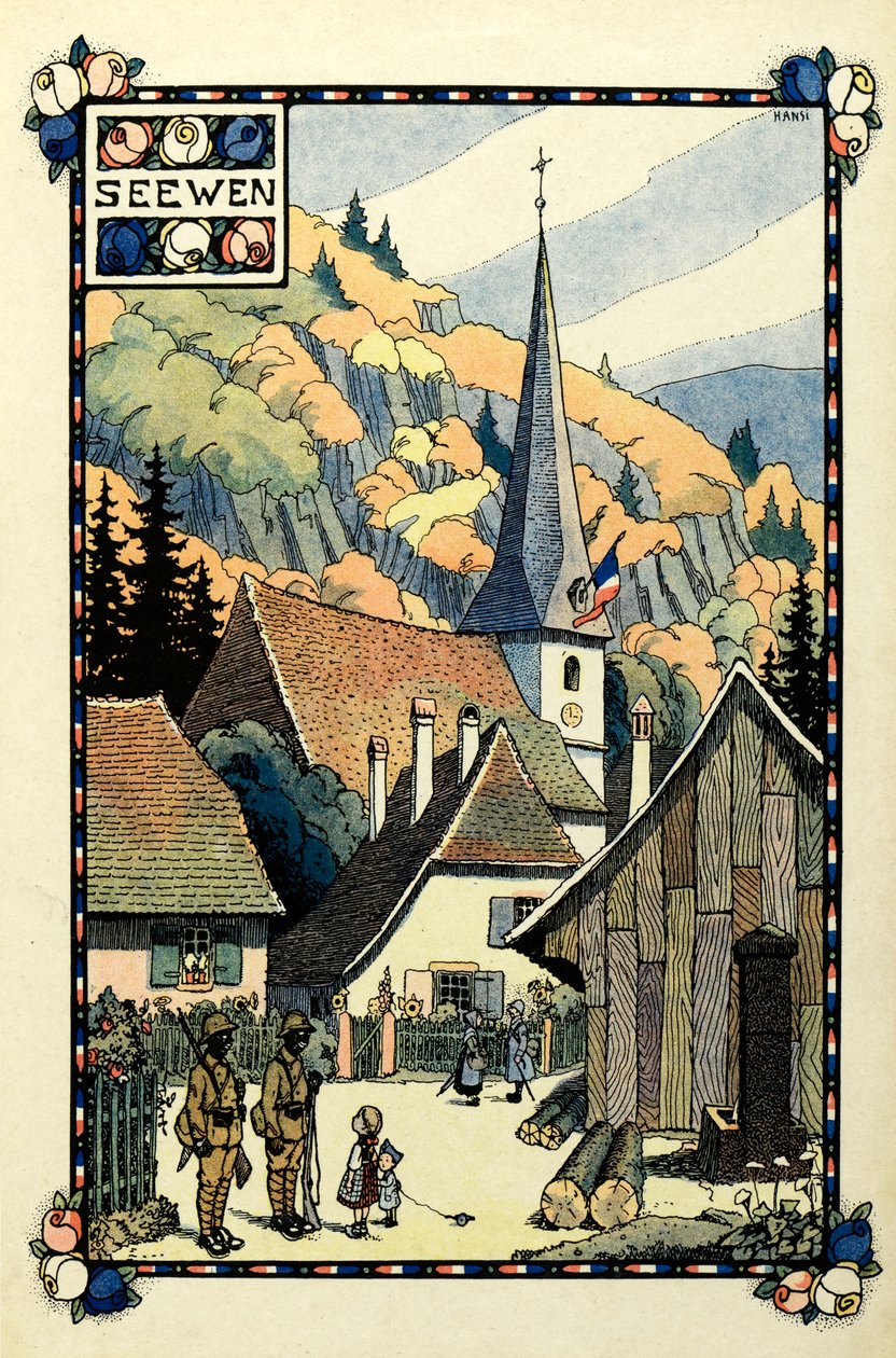 Üç renkli cennet: Seewen 1918 by Jean Jacques (1873 1951) Waltz