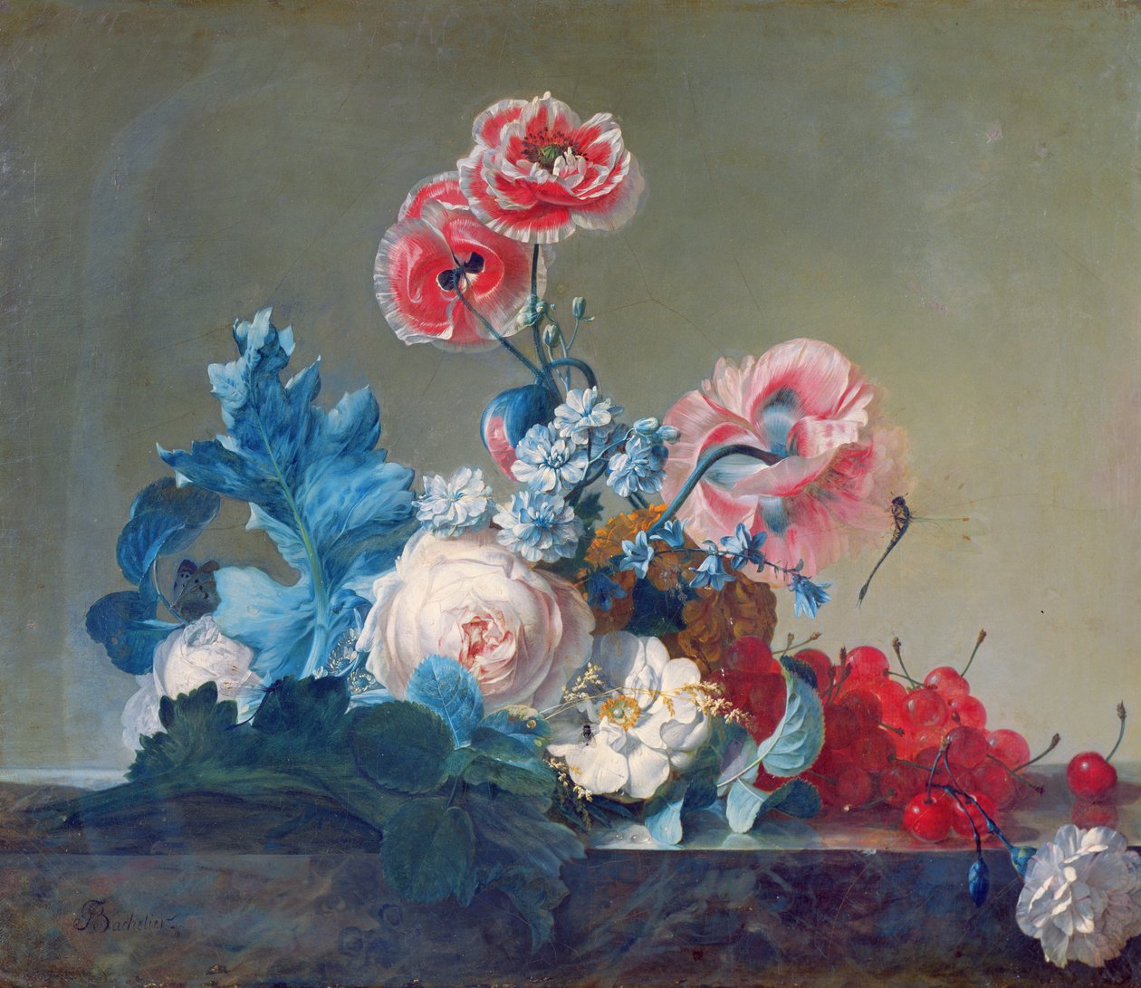 Çiçek Çalışması by Jean Jacques Bachelier