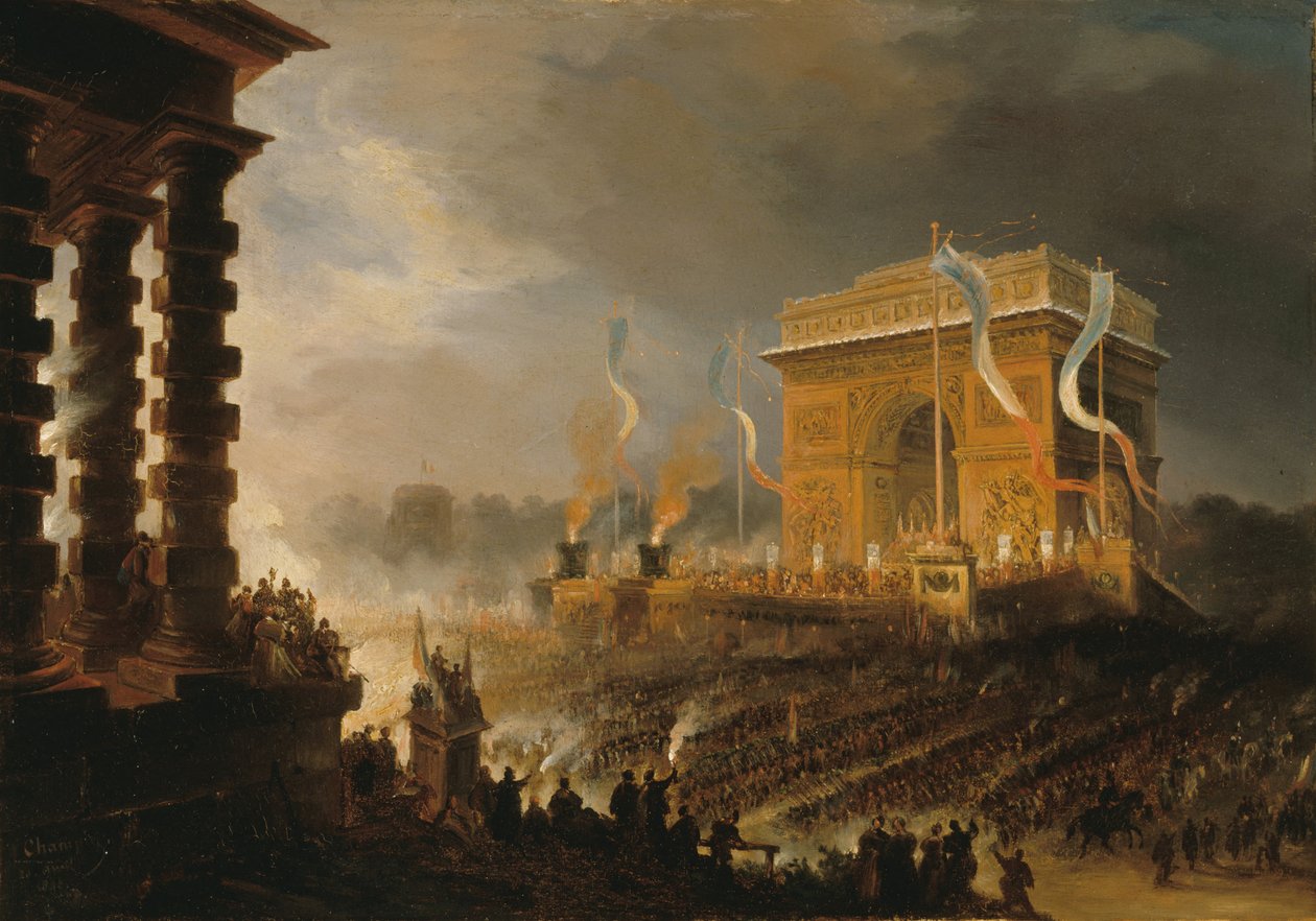 Fête de la Fraternité, Arc de Triomphe de l