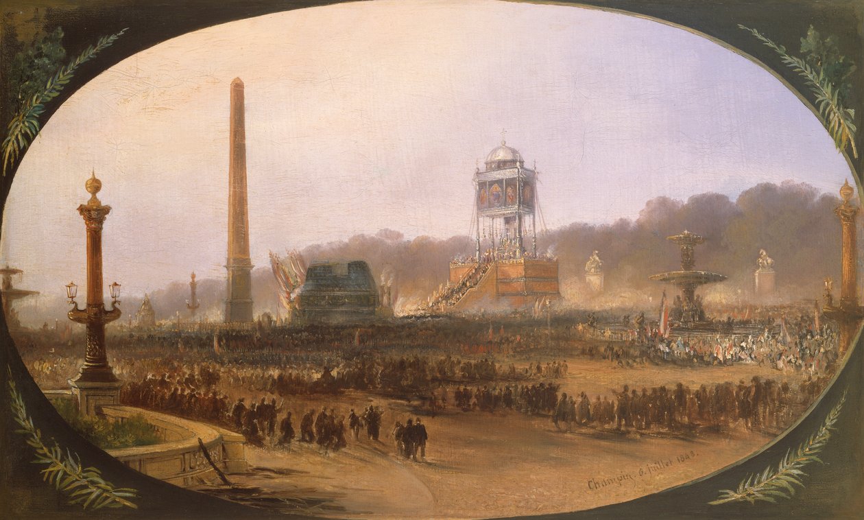 Haziran 1848 Kurbanlarının Cenazesi by Jean Jacques Champin