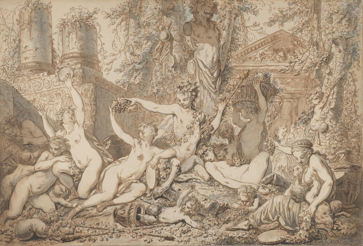 Bachnal, K. 1765-66. by Jean Jacques Francois Le Barbier