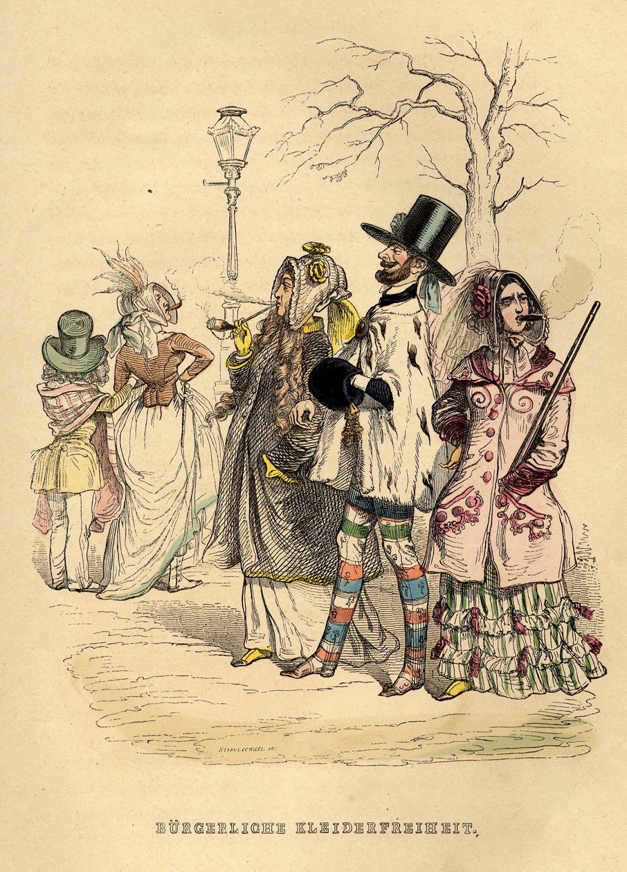 Kadınların Kıyafet Özgürlüğü, 1840