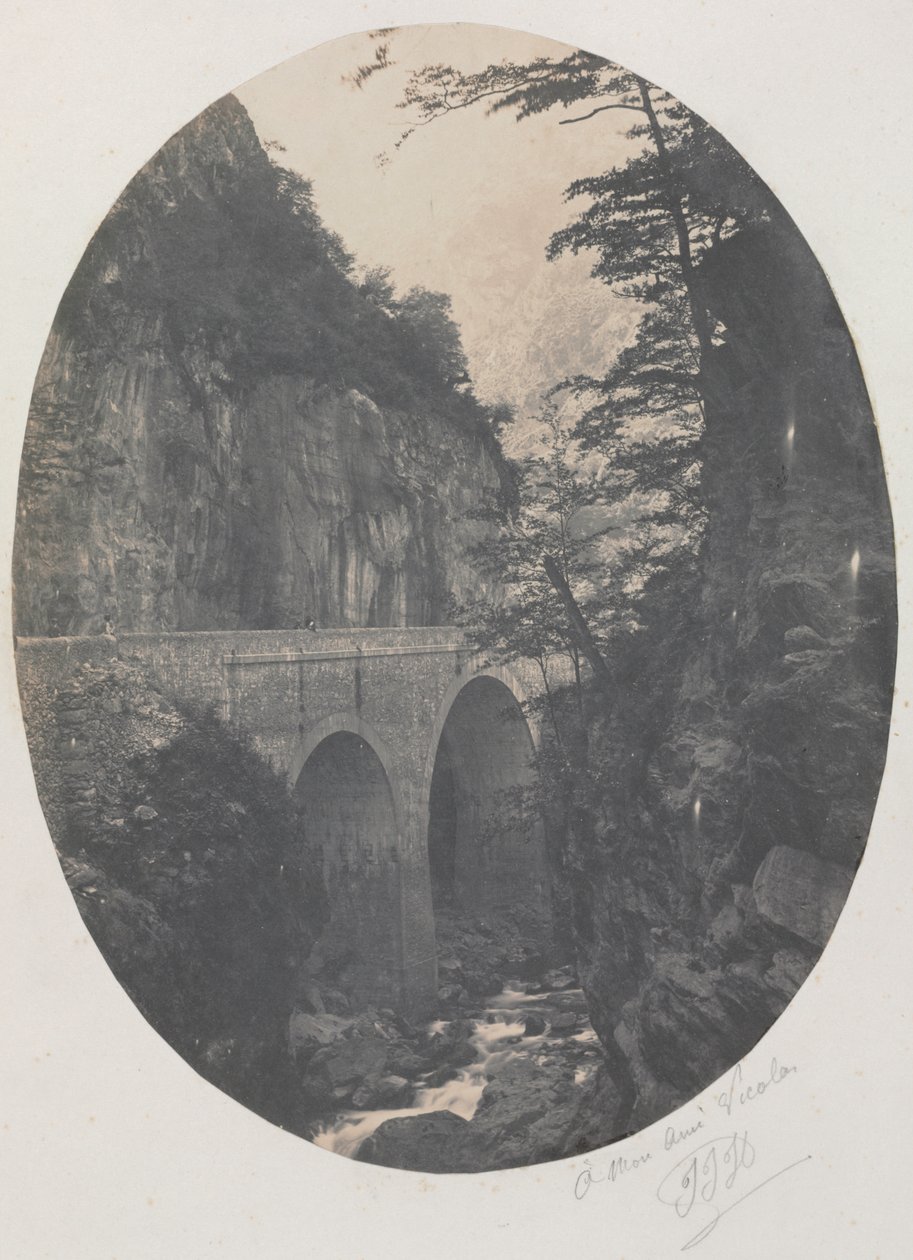 Eaux Chaudes, Pireneler'de Geçit by Jean Jacques Heilmann