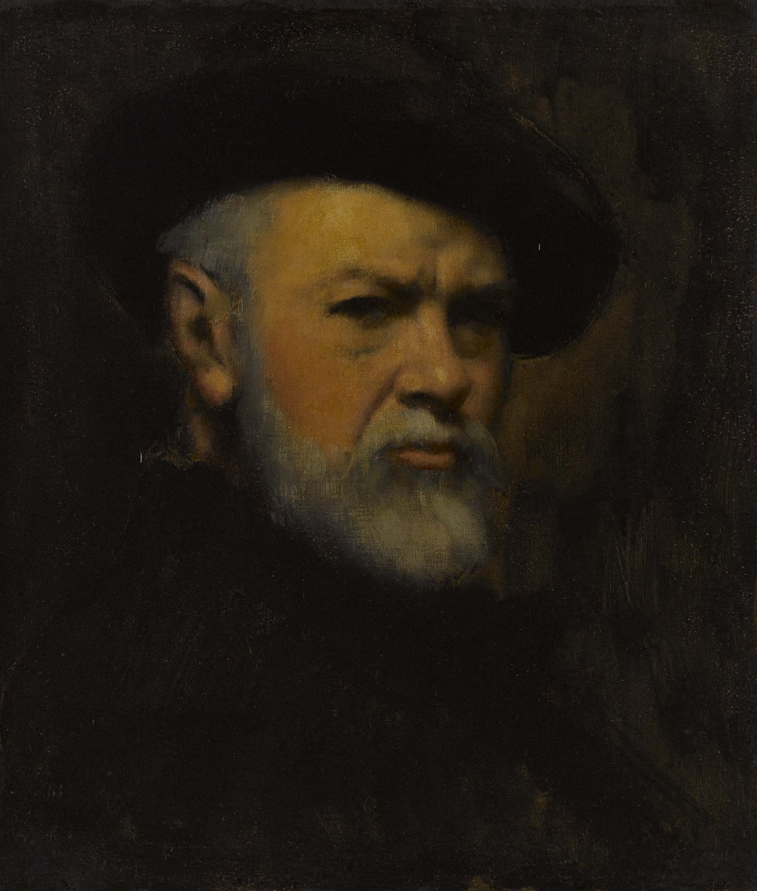 Otoportre, c. 1890. by Jean Jacques Henner