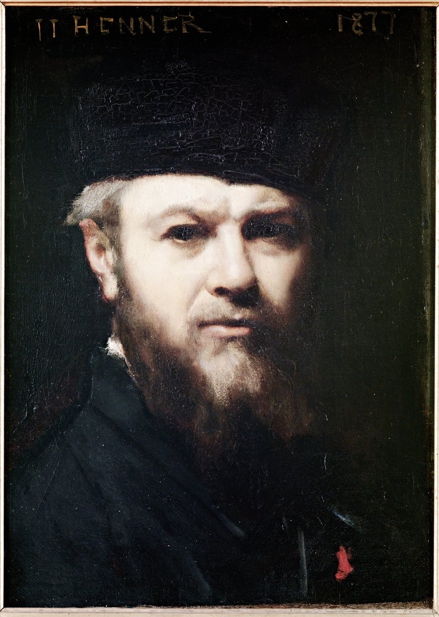 Otoportre, 1877 by Jean Jacques Henner