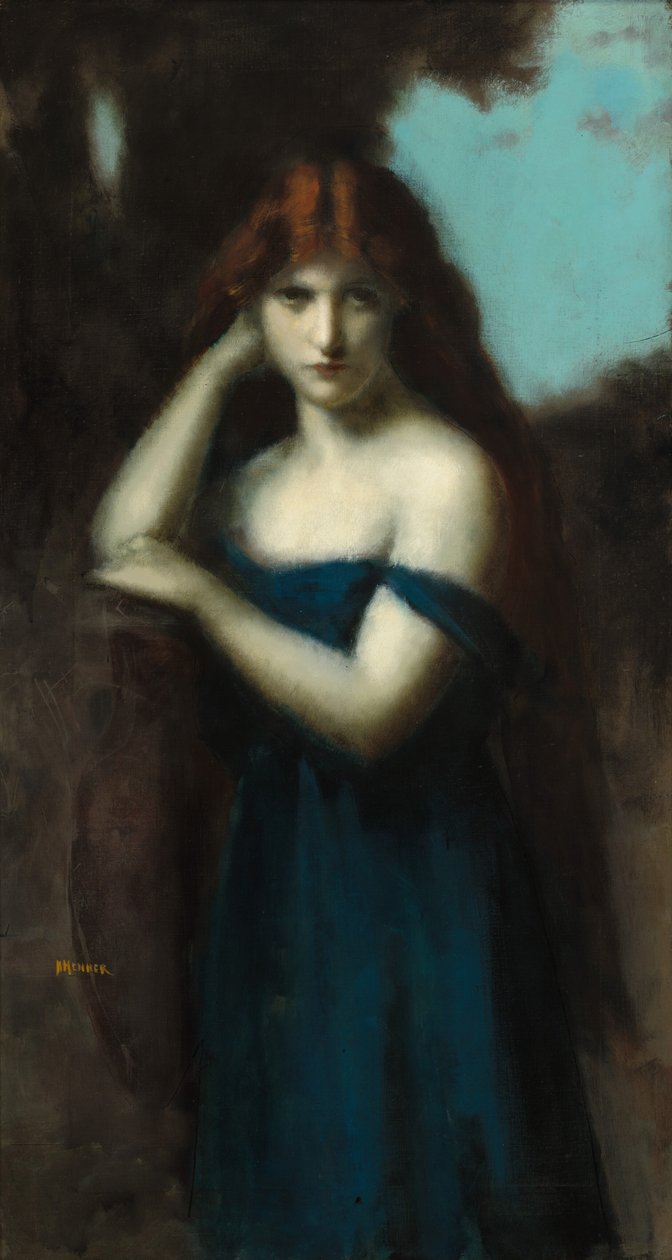 duran kadın by Jean Jacques Henner