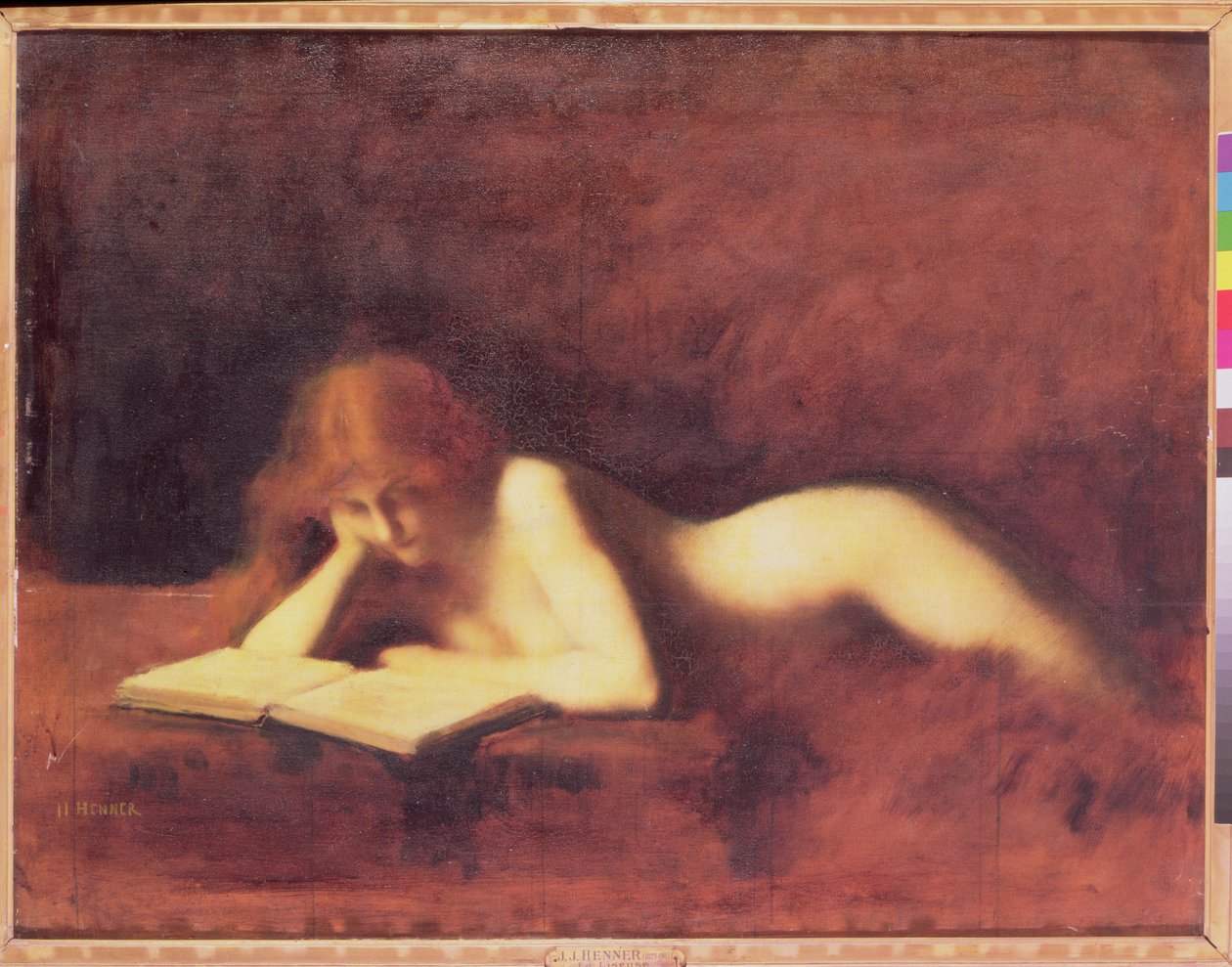 Okuyucu by Jean Jacques Henner