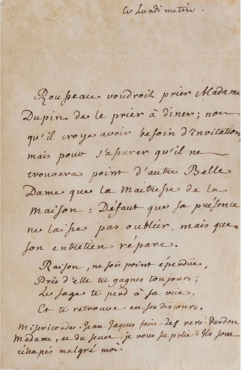  by Jean Jacques Rousseau