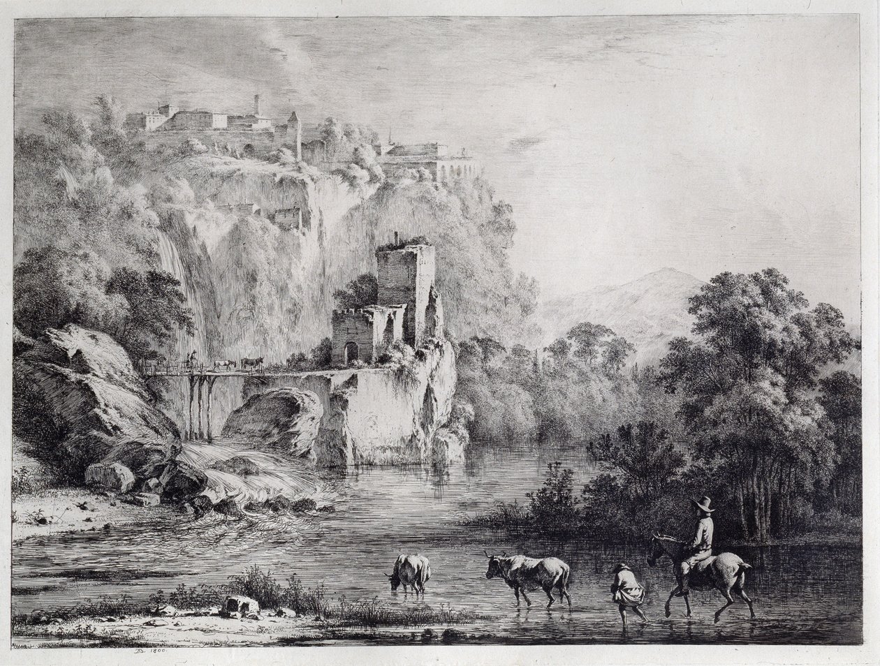 Bir Binici, 1800 by Jean Jacques de Boissieu