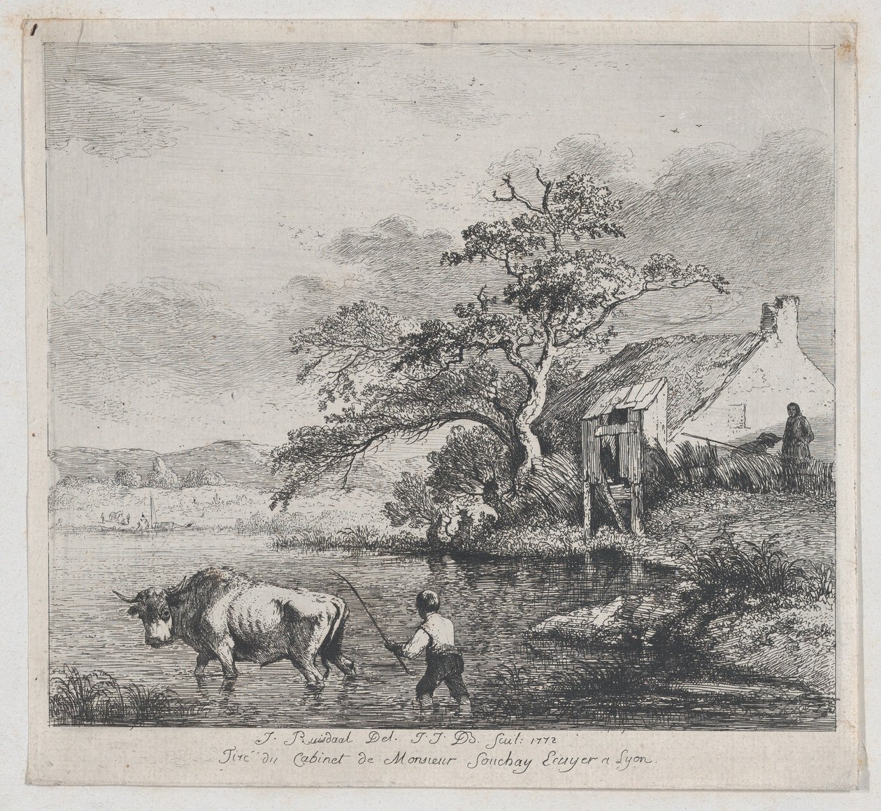 Çoban ve Bull, Ruisdael