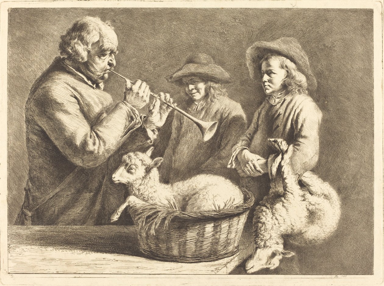 obua oyuncusu by Jean Jacques de Boissieu